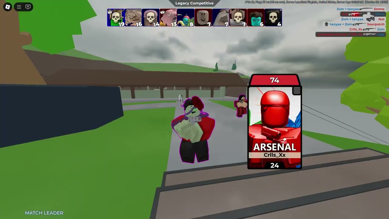 Arsenal Gameplay Roblox YouTube 