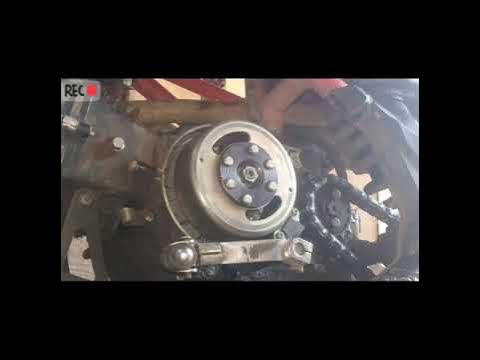 Как снять ротор генератора на питбайке 125. Генератор кайо крз 125. Датчик холла кайо 140. Цепь стартера альфа 125 кубов. 7.