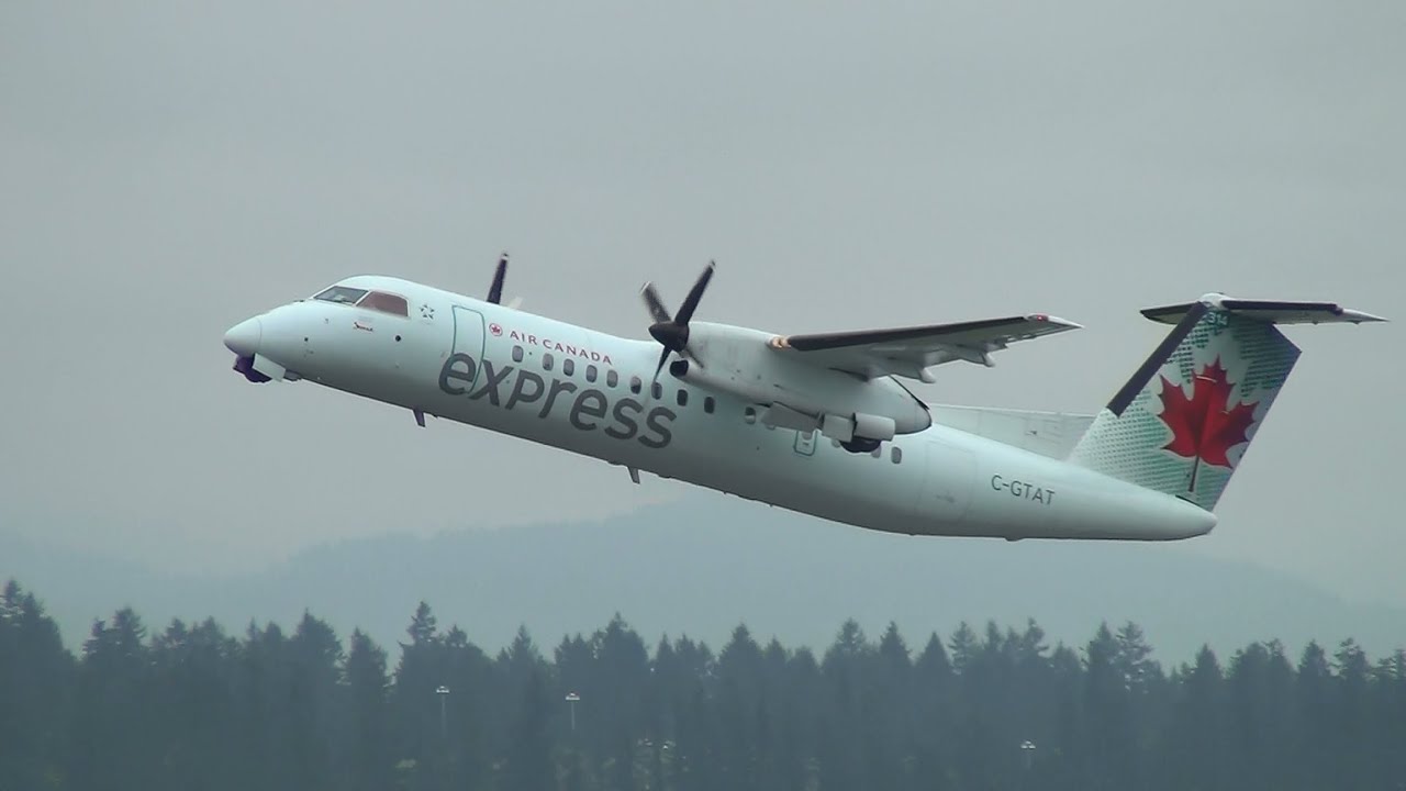 C-FACV, Bombardier Dash 8-311, Air Canada Express (Jazz Aviation), MingyaoLeonardo