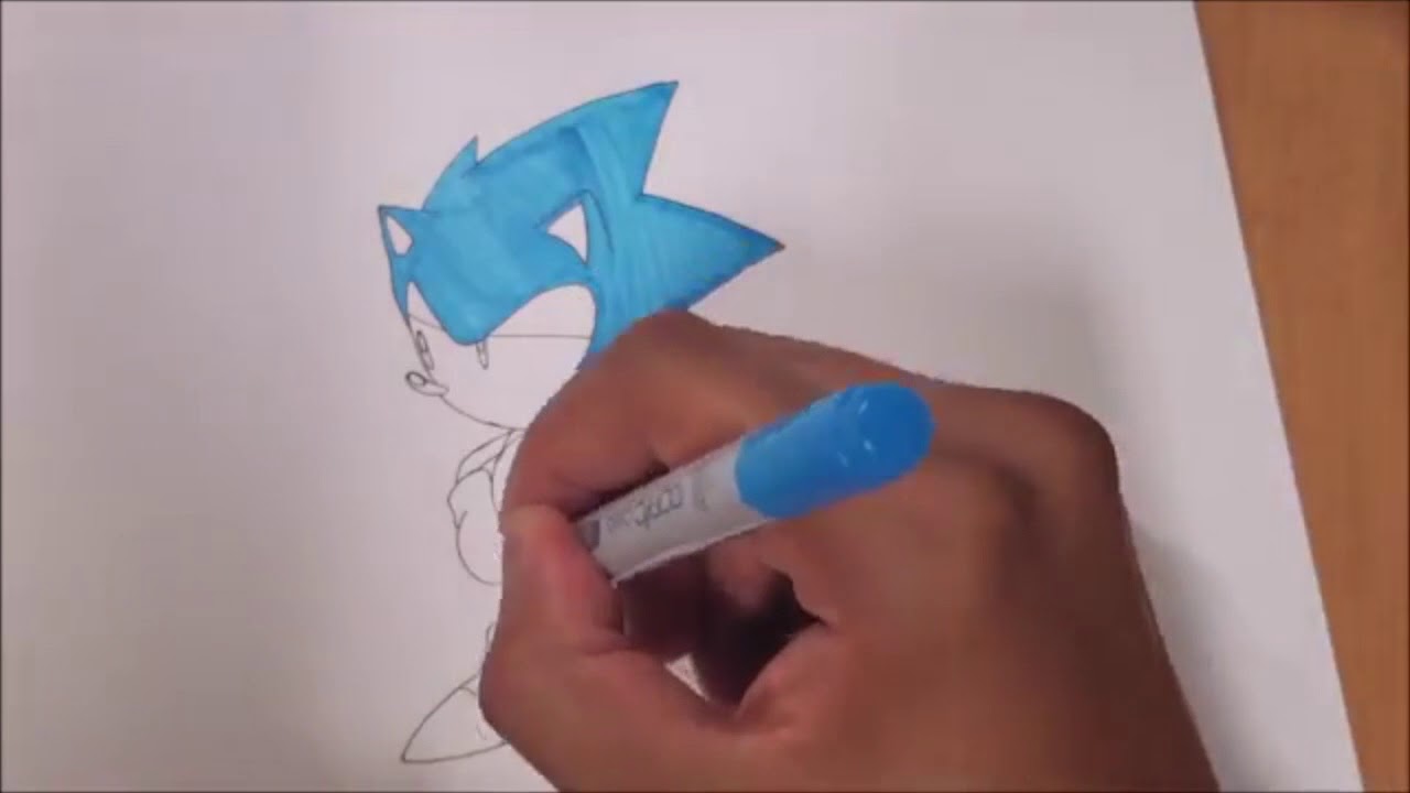 How To Draw Sonic Mania W Commentary Youtube