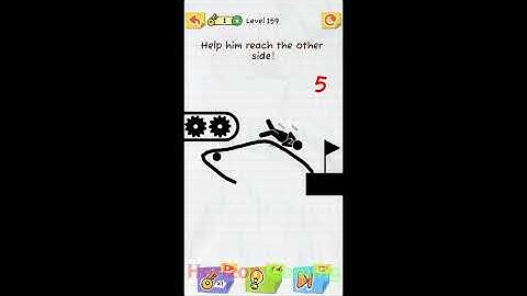 Draw 2 Save: Stickman Puzzle LEVEL 159 Help him reach the other side - Gameplay Walkthrough Android