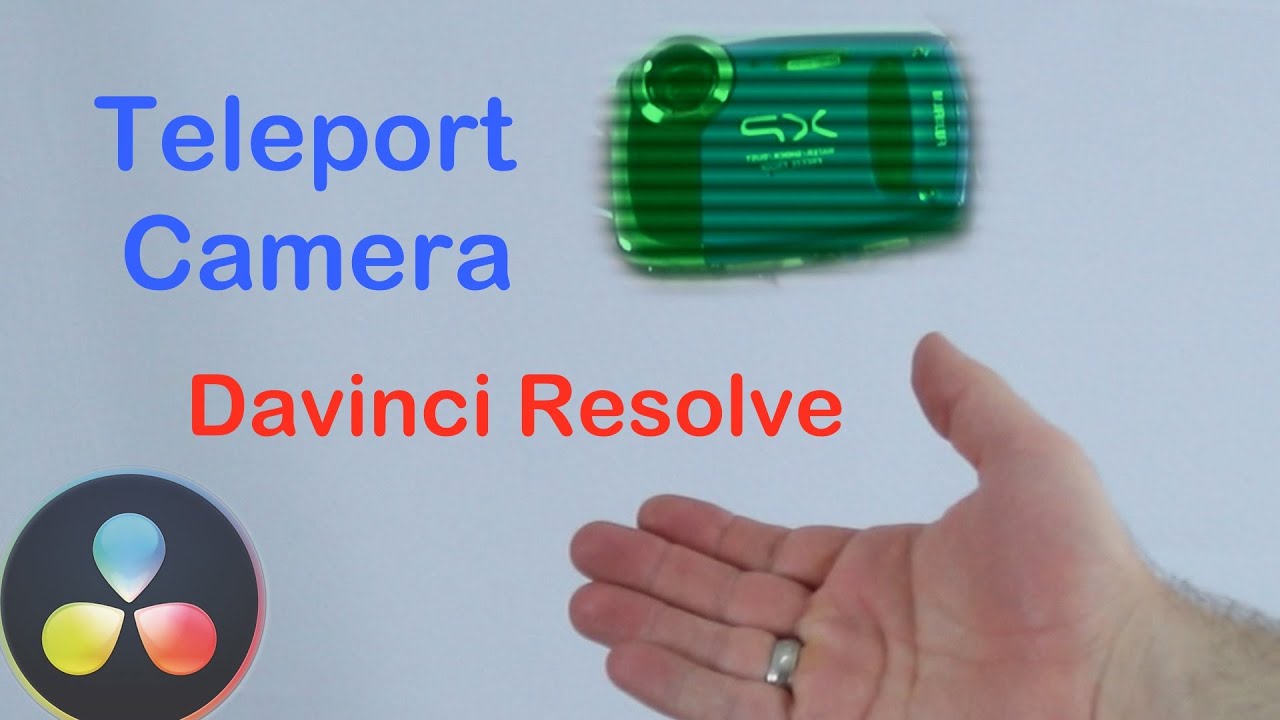Teleport Camera Effect - Fake to Real - in Davinci Resolve - YouTube