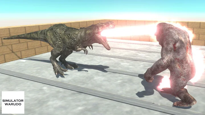 Plasma Beam T-Rex vs ALL UNITS in Sky Animal Revol...