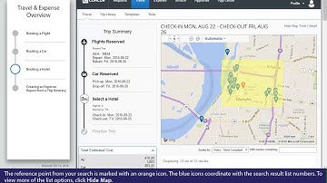 Concur - Demo of Concur Travel and Expense