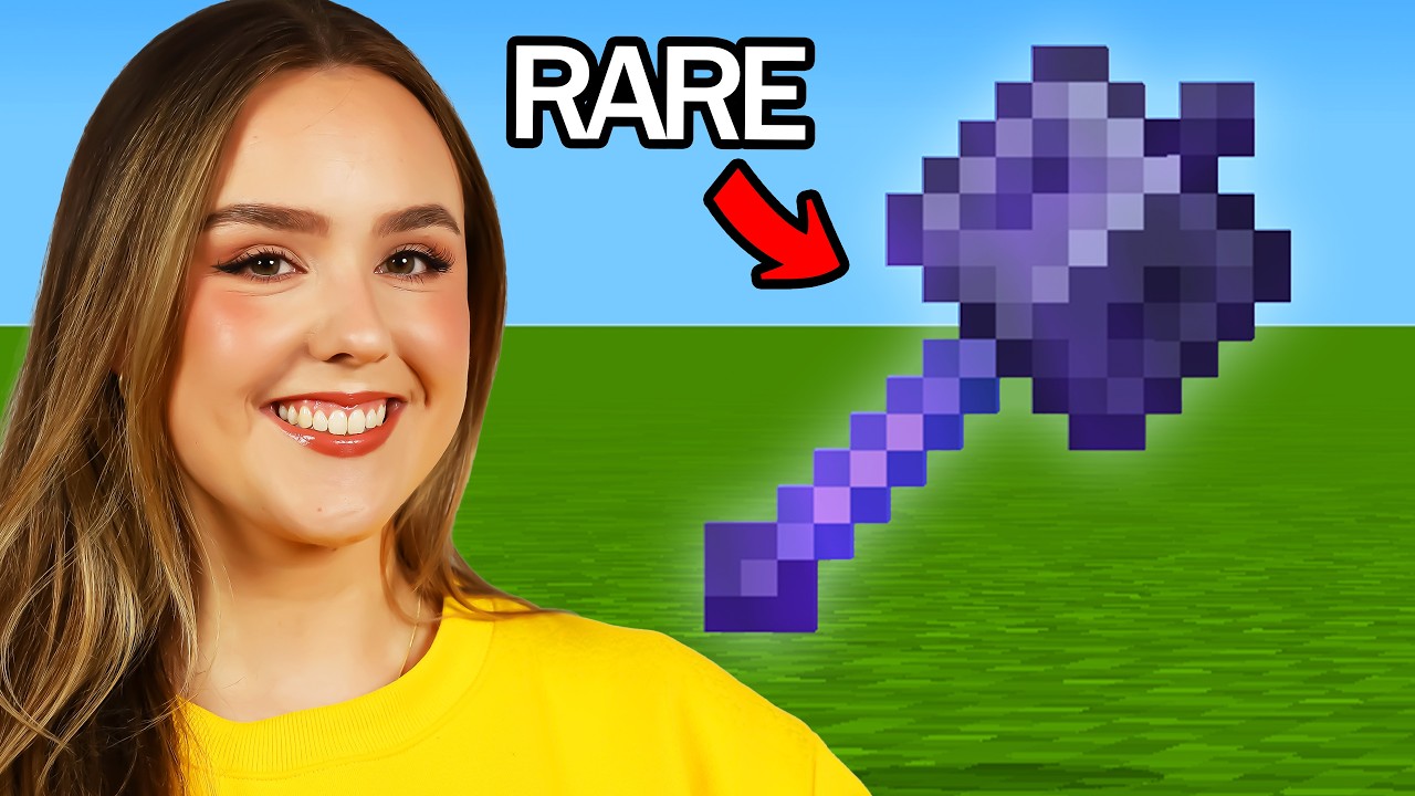 I Found Minecrafts Rarest Items