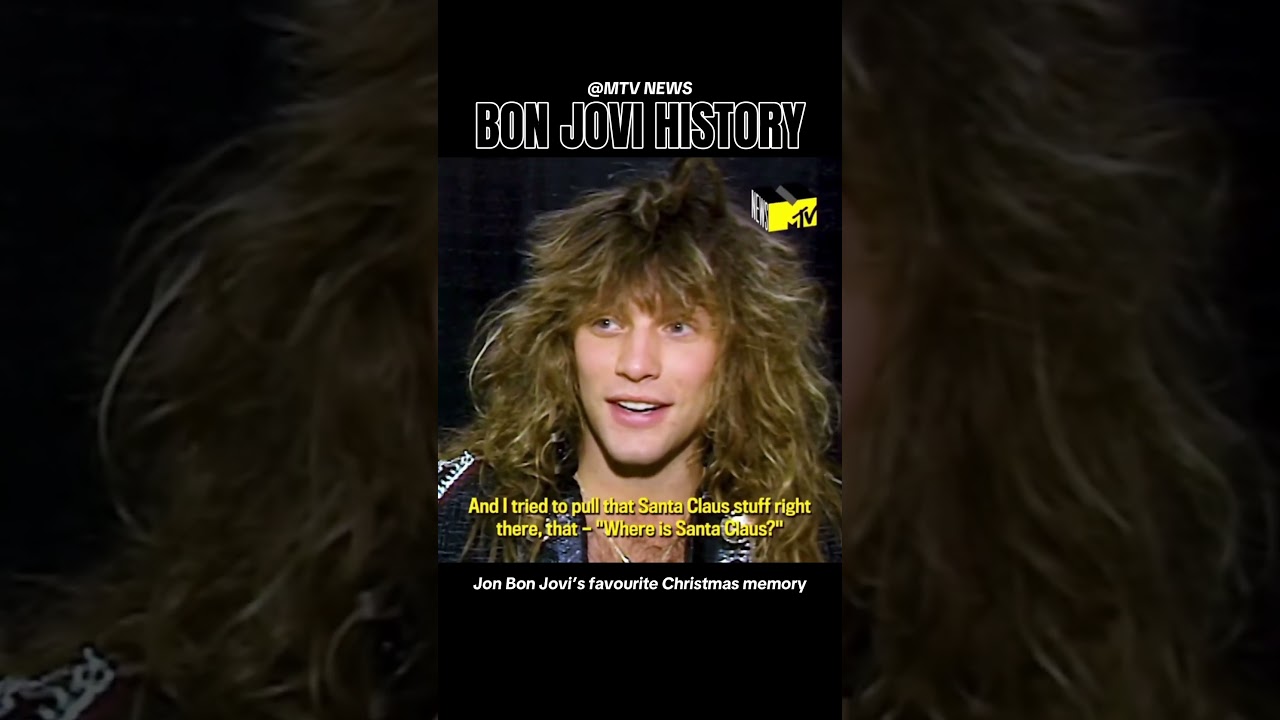 Jon Bon Jovi's favourite Christmas memory | 1987 throwback - YouTube