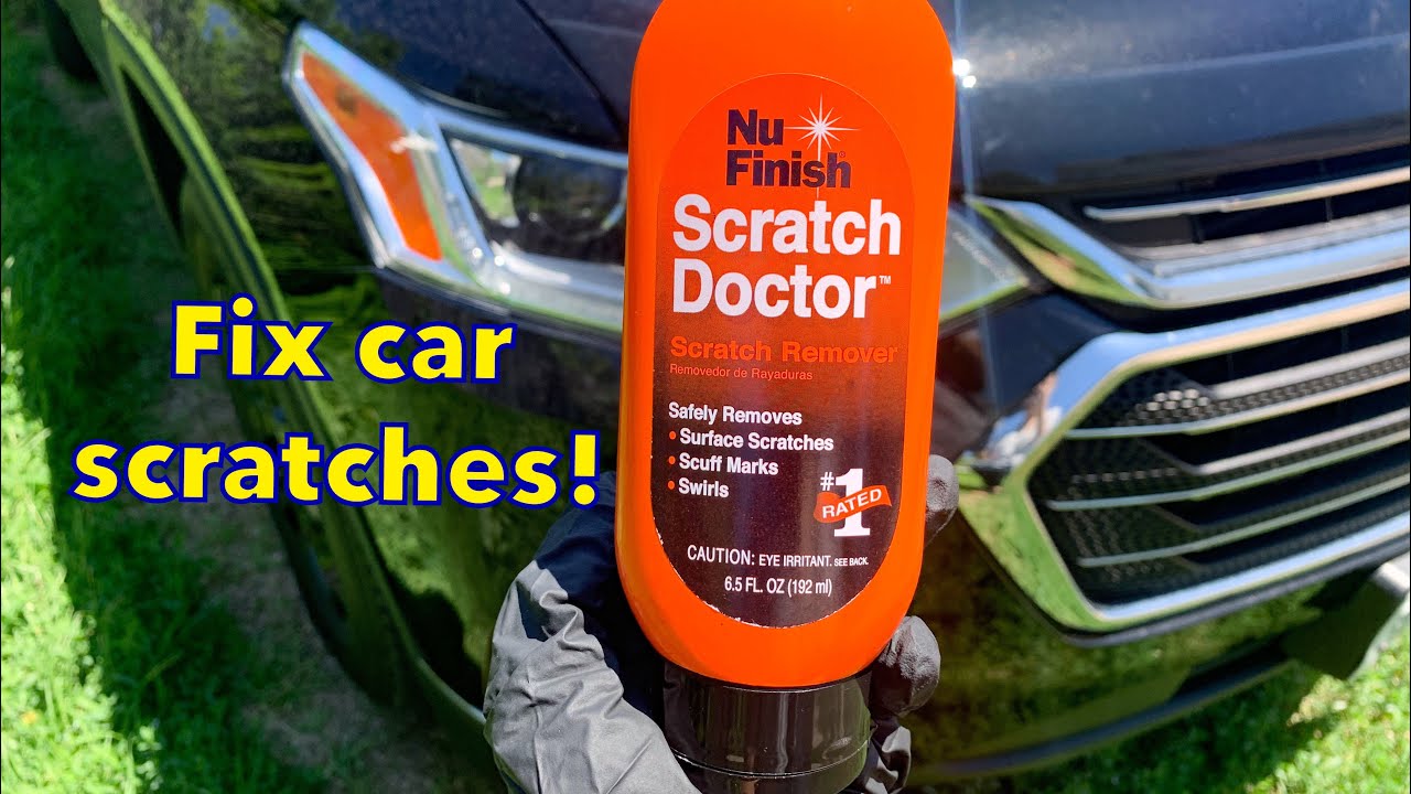 How To: Remove Car Scratches With Nu Finish Scratch Doctor 
