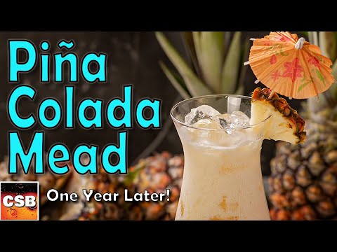 Pina Colada MEAD - One Year Tasting!