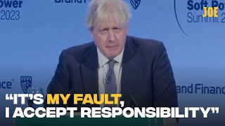Boris Johnson admits Brexit deal he negotiated is awful