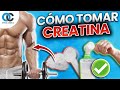 CREATINA cómo y cuanto tomar ¡Así si!