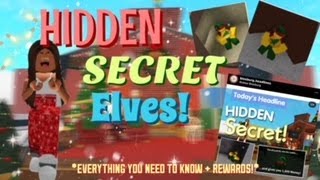 Finding ALl the ELVES *HIDDEN* IN BLOXBURG! *FREE MONEY* Finding ALl the ELVES *HIDDEN* IN BLOXBURG! *FREE MONEY*