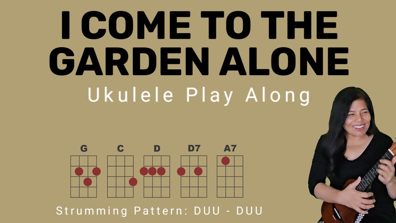 I COME TO THE GARDEN ALONE | SDA Hymn 487 | Ukulele Tutorial Play Along | Invest with God