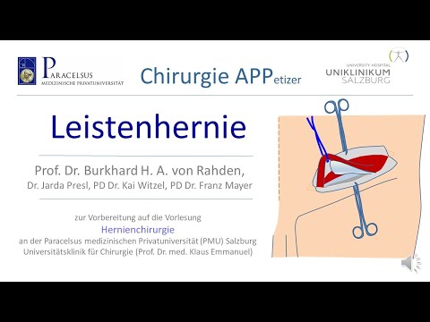 NEUAUFLAGE VERFÜGBAR Leistenhernie CHIRURGIE APPetizer Nr. 8