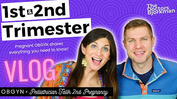 What to Expect in the 1st & 2nd Trimester + Top Tips for Surviving from a Pregnant OBGYN