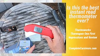 Thermoworks Thermapen One - The Best Overall Instant Read