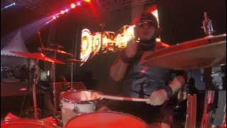 THE SUPER SAS - BADAJIDINGADAN (Drum Cam)