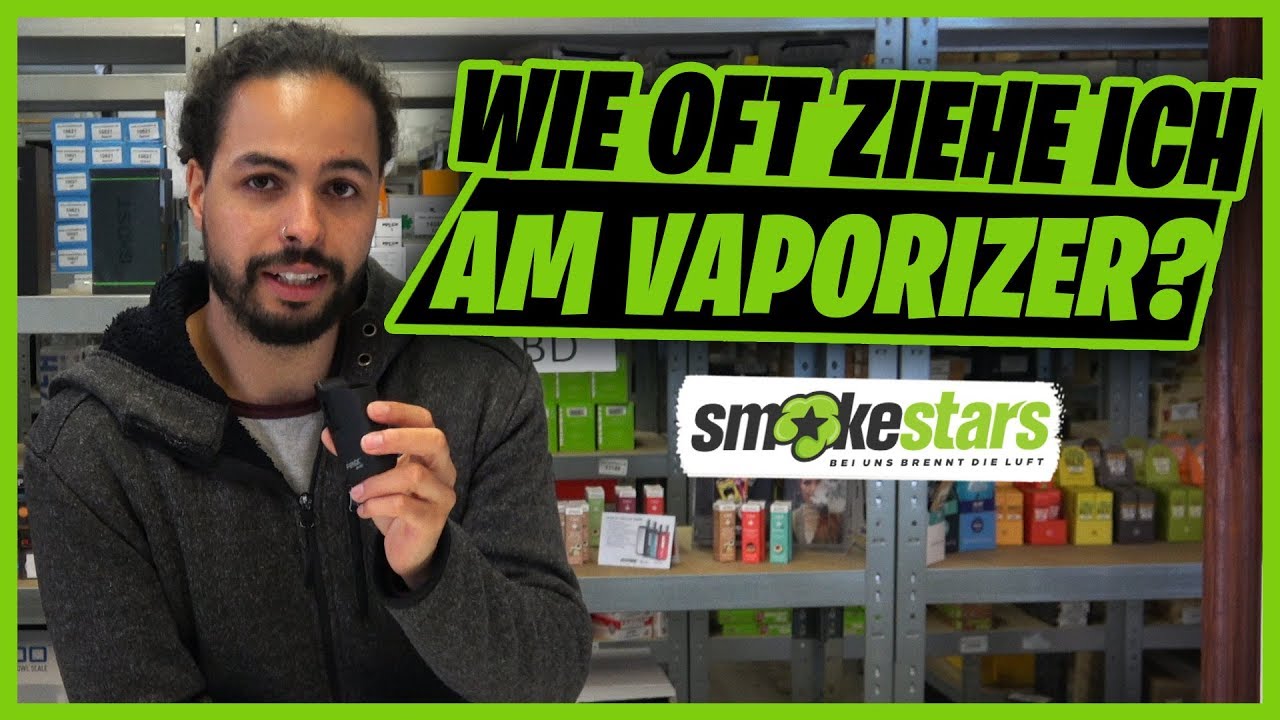 Wie oft ziehe ich an einem Vaporizer?