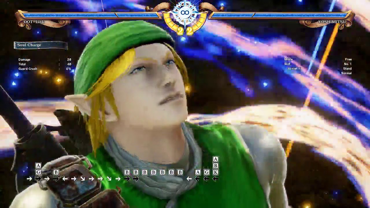 Soul Calibur 6 OOT Link CAS - YouTube