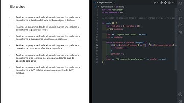C++ | Strings | Solución ejercicio 4 #shorts