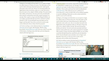 Rainbow tables and password guessing