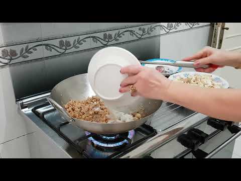 Cara Buat Mun Tahu Daging Cincang
