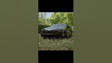 BMW M850i made in Blender 3D #shorts