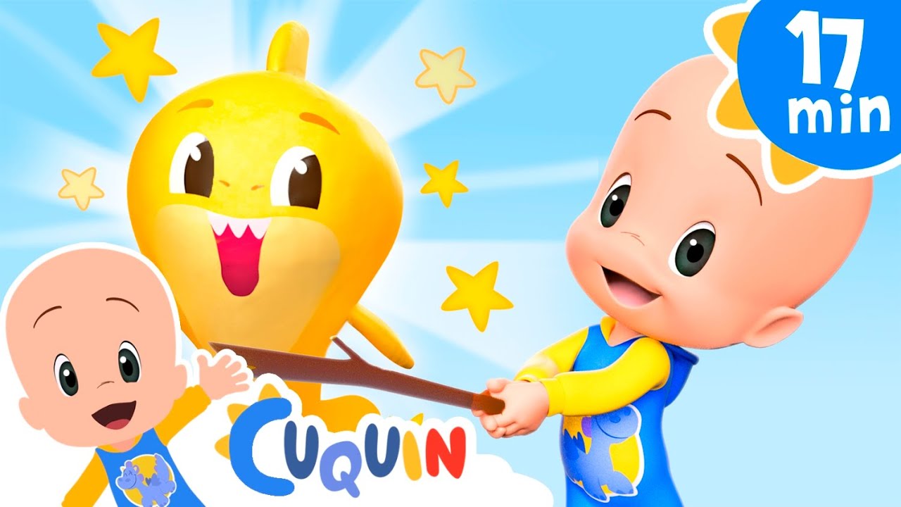 Cuquín juega con Bolas de Colores | Cleo y Cuquín: canciones y vídeos educativos