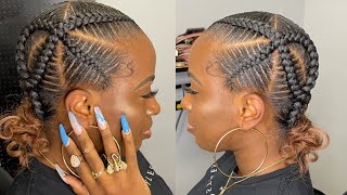 4 Criss Cross Stitch Braids