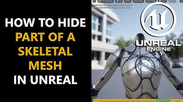 Hide Part of a Skeletal Mesh in UE5 Unreal Engine