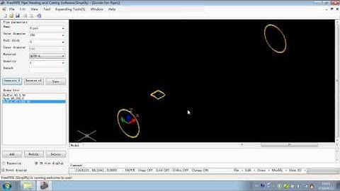 FL Pipe software operate