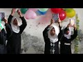 قرآني في قلبي دوما.. أداء مجموعة من الطالبات في حفل حيش