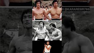 Bruce Lee And Bolo Yeung In Enter The Dragon  brucelee karate karatesir786