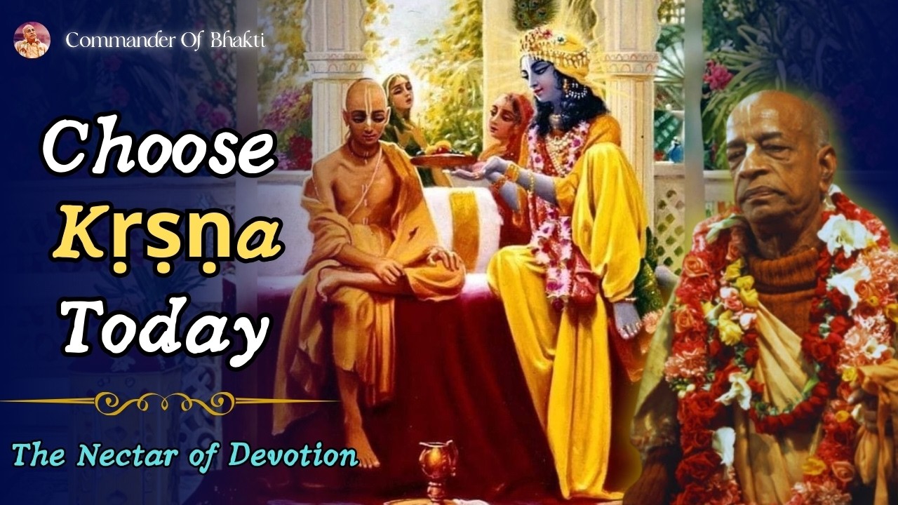 You Will Never Be Satisfied Until You Love Kṛṣṇa | Srila Prabhupad