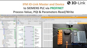 IOLK02#2.  IO-Link Integration into PLC, IFM Master AL1102 PN with Siemens S7-1500