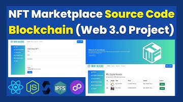 NFT Marketplace Blockchain Project With Source Code (Web 3.0) | React, Solidity, IPFS & Infura