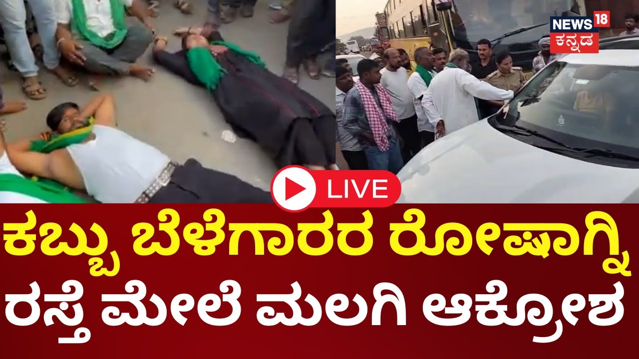 LIVE | Sugarcane Farmers Protest In Karnataka | Siddaramaiah | ರಾಜ್ಯಾದ್ಯಂತ ಕಬ್ಬು ರೈತರ ಹೋರಾಟ | N18L