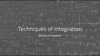 Calculus II Lesson 1.6 - Numerical Integration