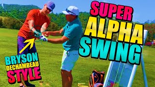 Bryson DeChambeau SUPER Alpha Torque | Golf Swing Lesson