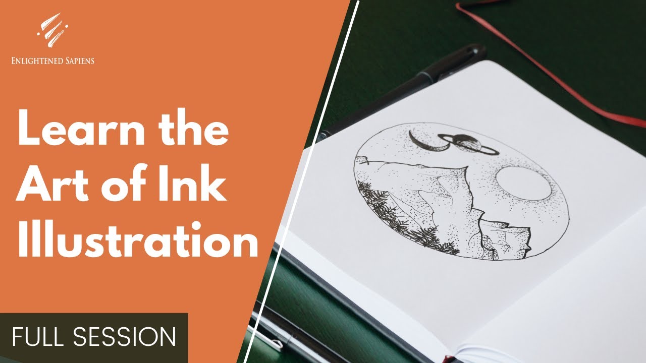 Learn Ink Drawing Learn the Art of Ink Illustration - YouTube