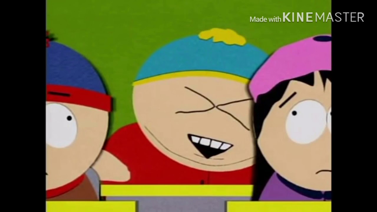 Eric Cartman laughing at Catboy and Owlette acting like Classic Caillou