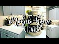 MOBILE HOME UPDATES | pantry area makeover | remodeling our singlewide mobile home | on a budget 💰