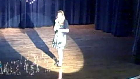 Crystal River Middle School Talent Show 2010 Shelby 3rd Place