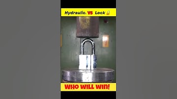 Hydraulic VS Lock 🔐fo Different Countries #shorts #uniqueexperiment #whatif #मजेदारविडियो