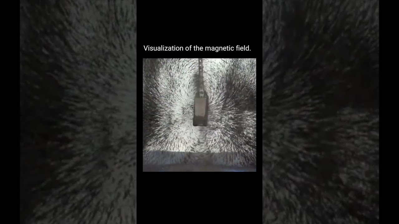 Visualization of magnetic field 🏑