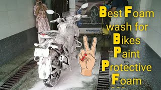 # Best Foam wash for Bikes | Paint protective Foam wash | Best bike and car wash center in Airoli