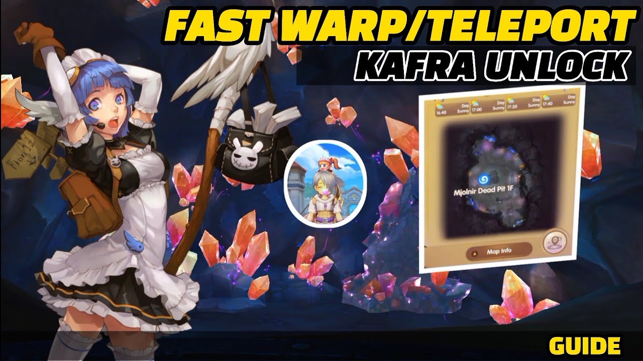 Ragnarok X Next Generation Kafra Fast Teleport / Warp YouTube