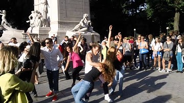2012 09 16 Zouk Flashmob NY Columbus Circle