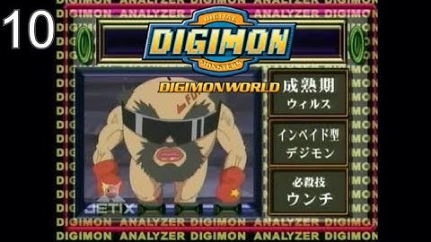 Digimon World (PS1) Nanimon Playthrough - Part 10 | Dinosaurs