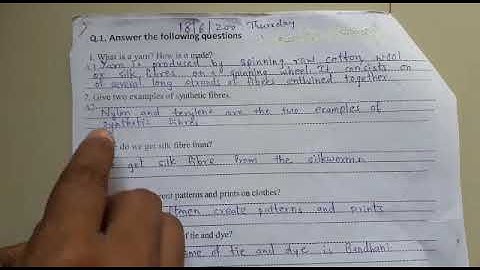 Std-3 video for date 6/8/20 exp Q and A for revision of ch3 worksheet