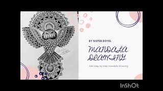 How To Draw Mandala Esailymandala Art For Beginnersকমন কর Mandala আক ছব সহজ কর হব